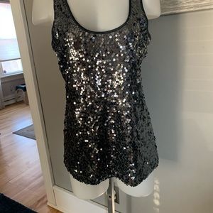 Tank top with sequins from Express